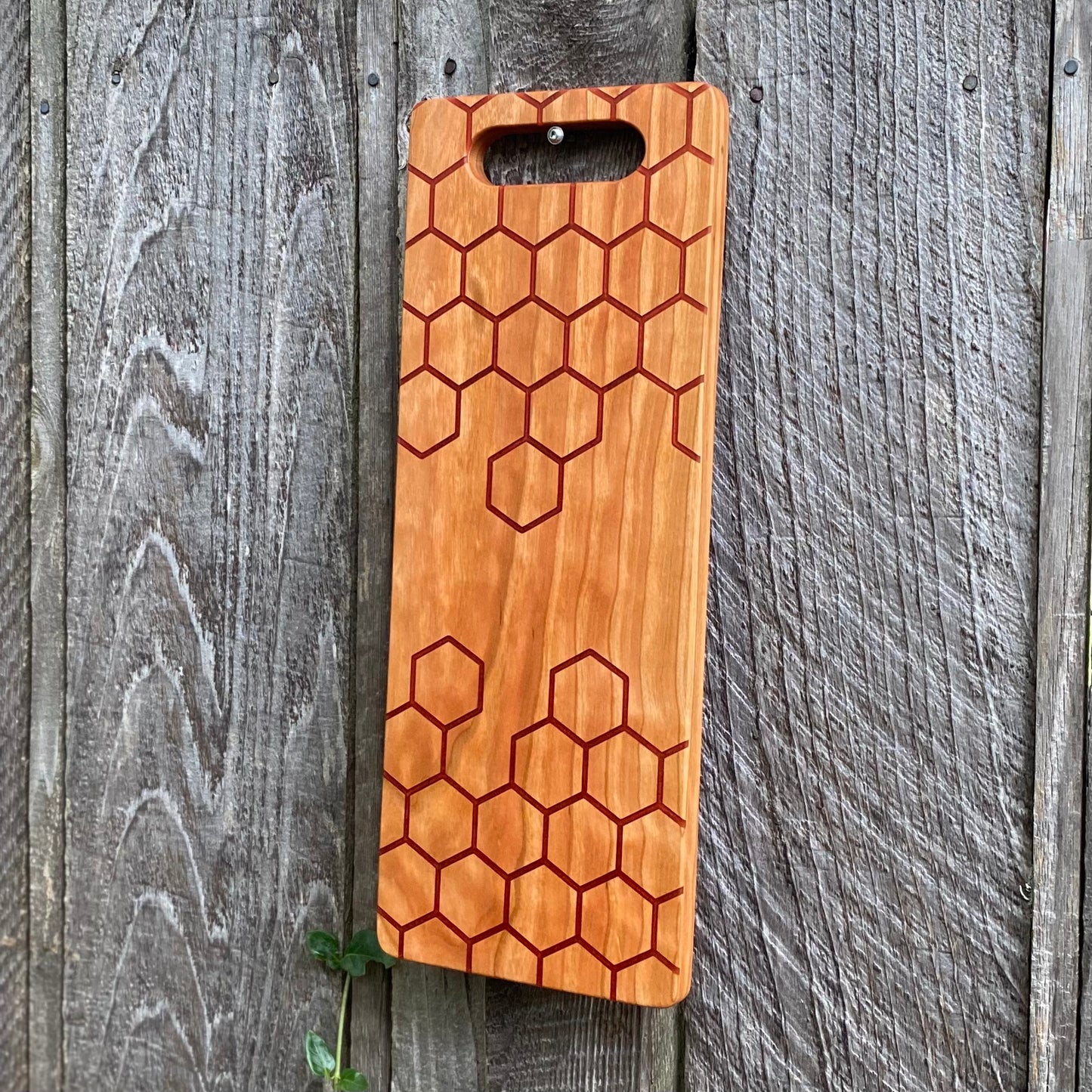 Hexagon Grid Epoxy Serving Board