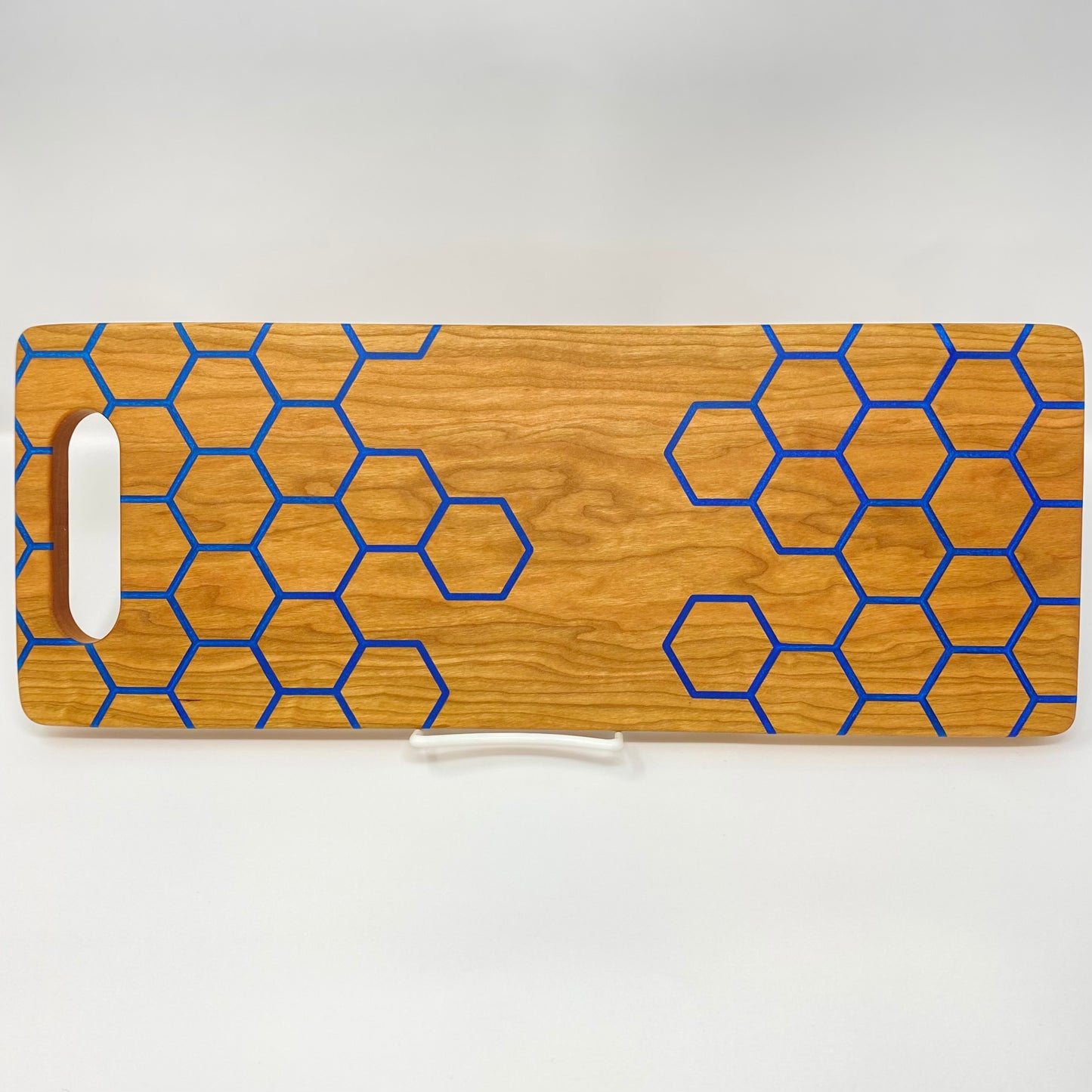 Hexagon Grid Epoxy Serving Board