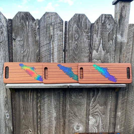 Vancouver Island Epoxy Serving Board
